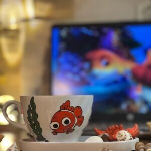 كوب برسومات كرتون