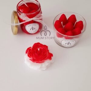 شموع الفراولة