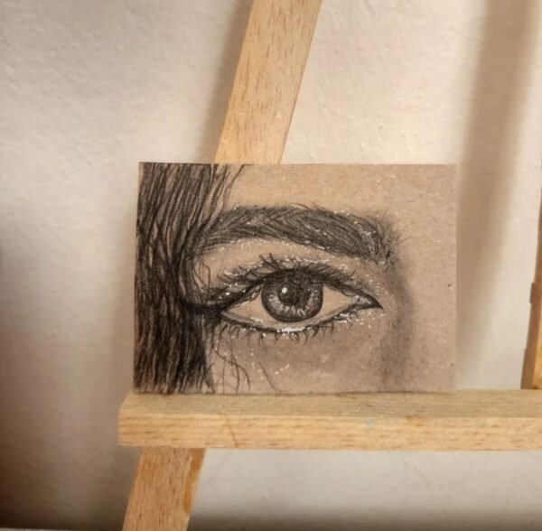 ⁦رسم العين بلرصاص⁩ - الصورة ⁦3⁩