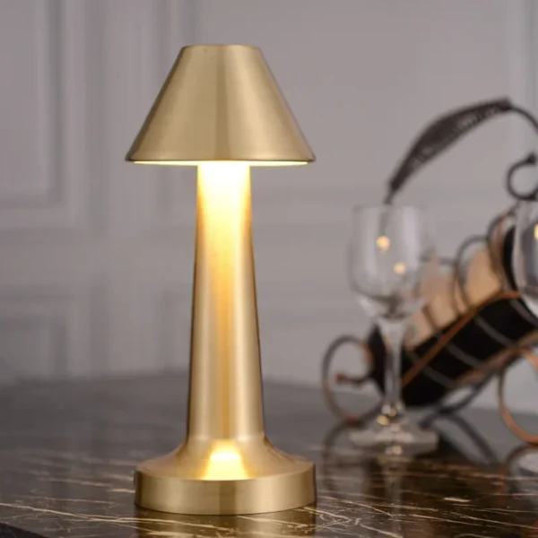 ⁦مصباح طاولة LED بلمسة – ديكور للمطاعم والمقاهي⁩ - الصورة ⁦8⁩