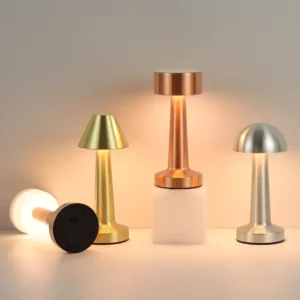 مصباح طاولة LED بلمسة – ديكور للمطاعم والمقاهي